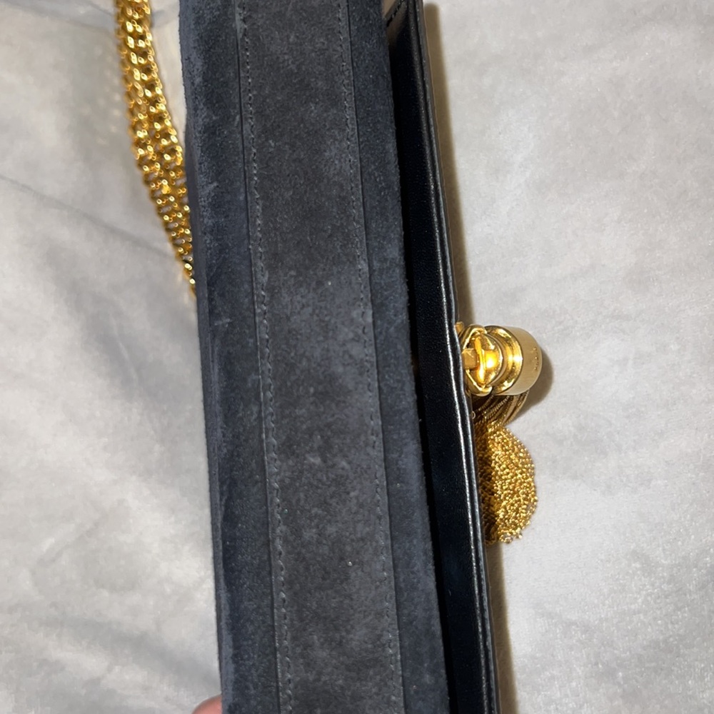 Saint Laurent suede mini Kate tassel bag! - Picture 11 of 16